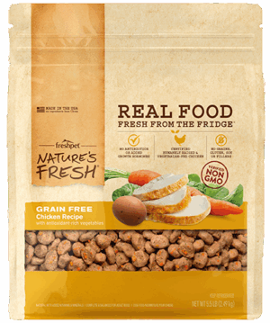 Nature's Fresh Grain Free Chicken Recipe for Dogs - Meals
