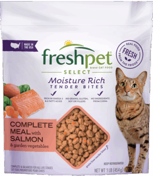Freshpet Select Salmon Recipe for Cats - Roasted Meals