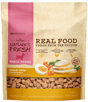 Nature's Fresh Chicken Recipe for Small Breed Dogs - Meals