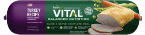 Vital Balanced Nutrition Turkey Recipe for Dogs - Roll