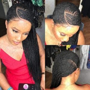Lemonade Cornrow braided wig