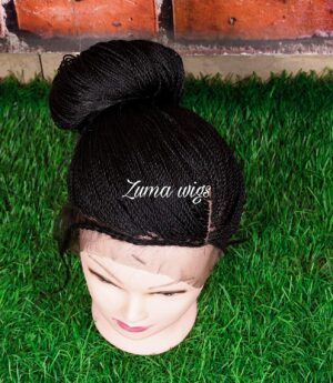 braided wig micro million twists wig