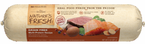 Nature's Fresh Grain Free Multi-Protein Chicken, Beef, Salmon Recipe for Dogs - Roll