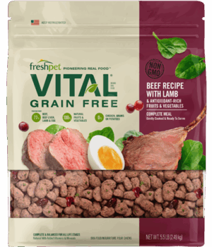 Vital Grain Free Beef & Lamb Recipe for Dogs - Meals