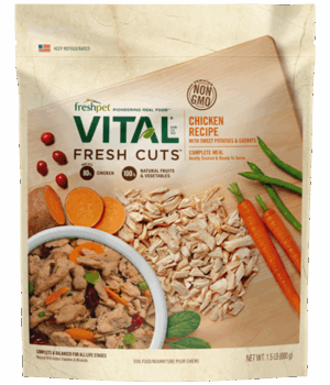 Vital Fresh Cuts Chicken Recipe for Dogs - Meals