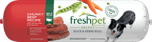 Freshpet Select Chunky Beef Recipe for Dogs - Roll