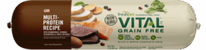 Vital Grain Free Chicken, Beef, Salmon & Egg Recipe for Dogs - Roll