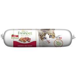 Freshpet Select Slice and Serve Refrigerated Cat Food, Chicken and Beef Recipe