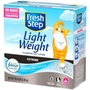 Fresh Step Lightweight Extreme with Febreze Freshness Clumping Cat Litter, Scented