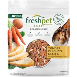 Freshpet Select Roasted Meals Refrigerated Dog Food, Tender Chicken Recipe