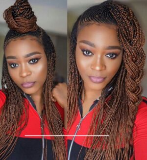 Cornrow braid lace wig cornrow braided wig